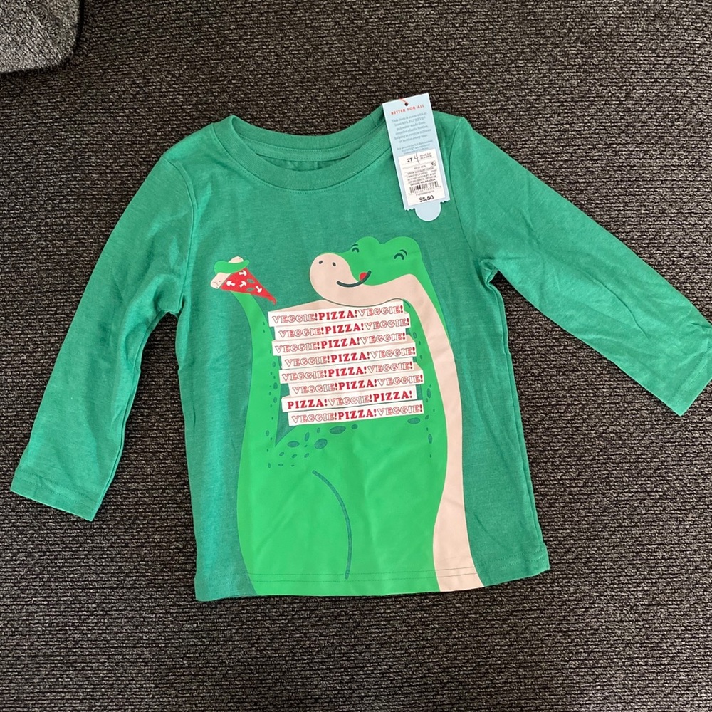 Toddler long sleeve- 2t